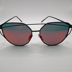 Stylish Black and Red Sunglasses